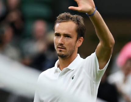 Medvedev In Wimbledon