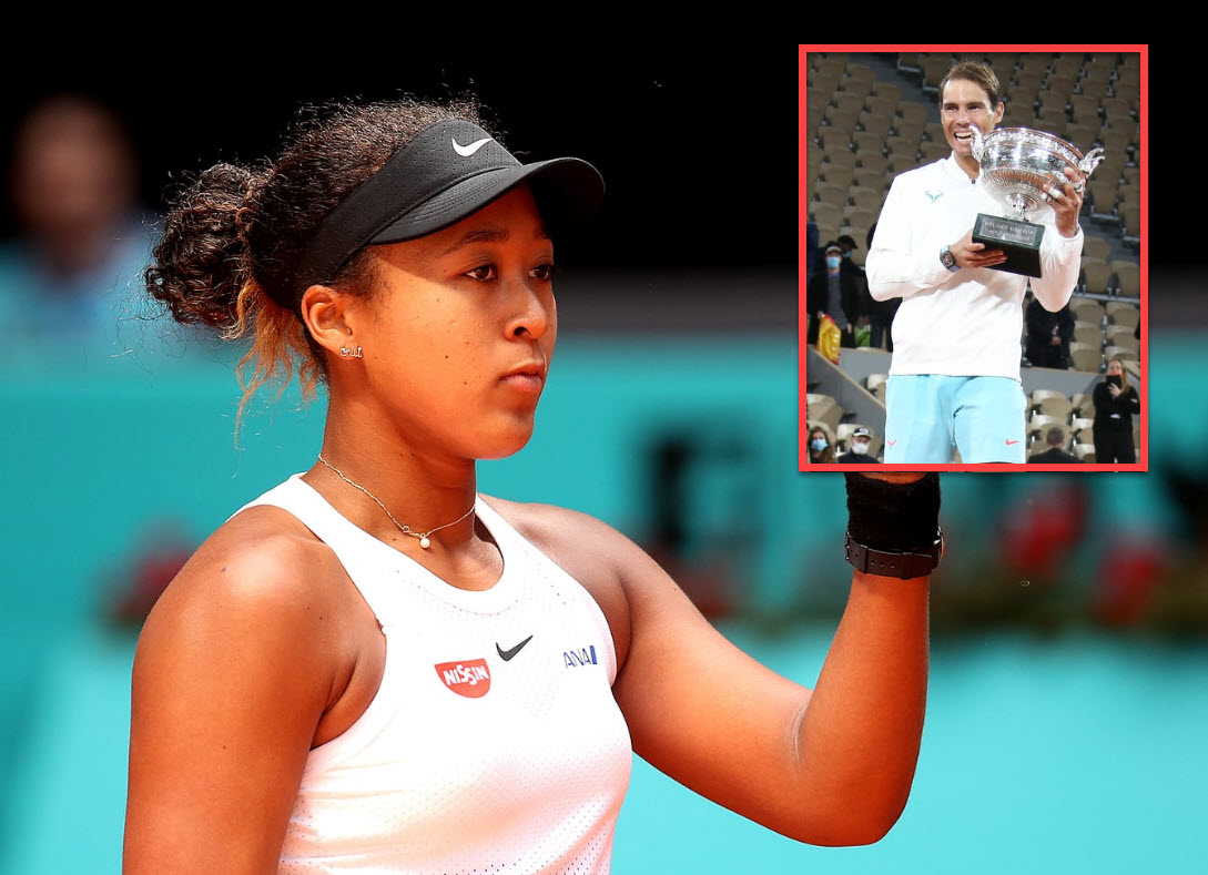 Naomi Osaka to learn from Nadal on how to move on clay aiming French Open glory - Tennis Tonic