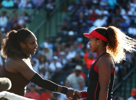 Naomi Osaka And Srenea Williams Naomi Osaka And Srenea Williams