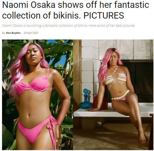 Naomi Osaka Claps Back at Critics Over Bikini Pics