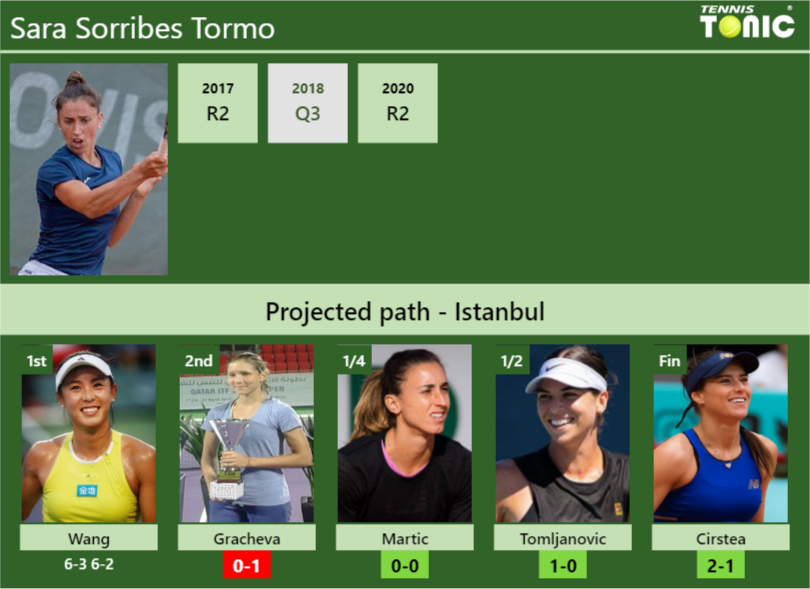 Sara Sorribes Tormo Stats info