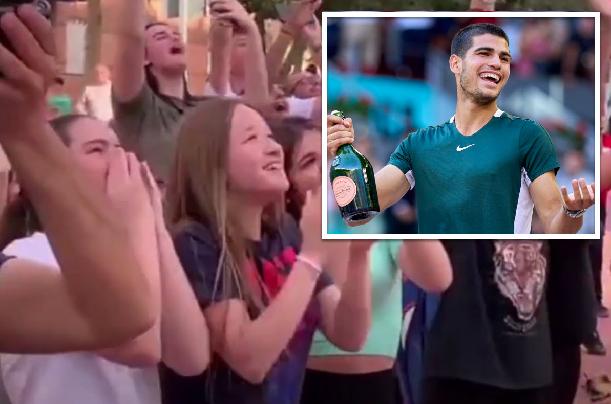 Alcaraz Incredible Reception In Murcia Alcaraz Incredible Reception In Murcia