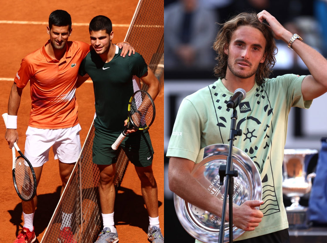 Djokovic, Alcaraz the favorites at the French Open, says Tsitsipas - Tennis Tonic
