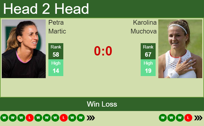 Petra Martic vs. Karolina Muchova Internazionali BNL d'Italia