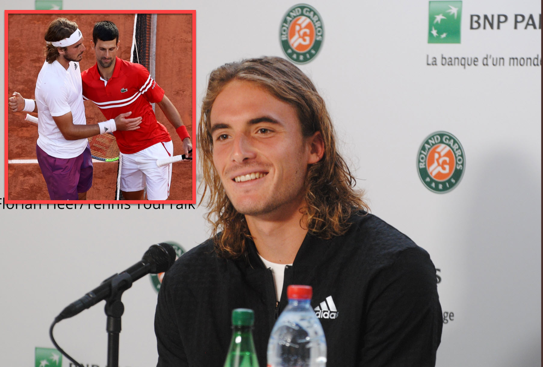 'I just need to get better,' Tsitsipas talks about challenging Djokovic