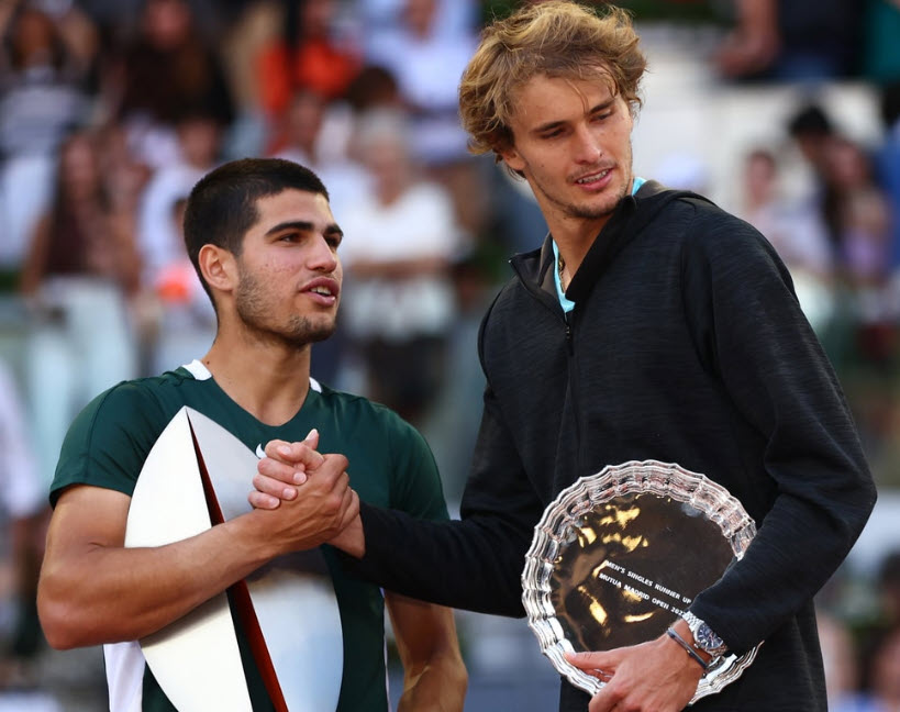 FRENCH OPEN. Zverev unhappy to see Alcaraz among favorites for the