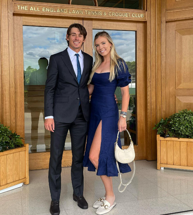 Katie Boulter Hot With Her Byofriend Alex De Minaur