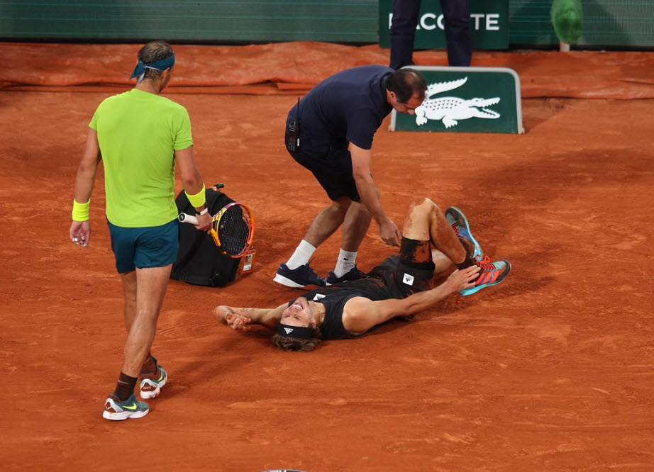 Sascha Zverev Injury