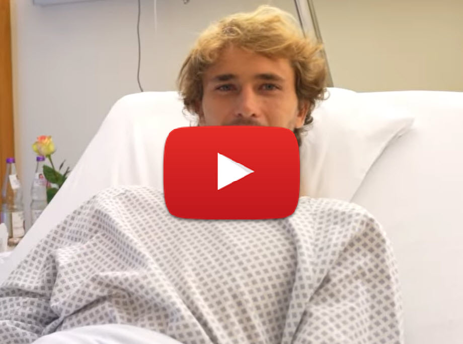 Zverev Updates About His Surgery