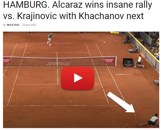 Alcaraz Incredible Rally