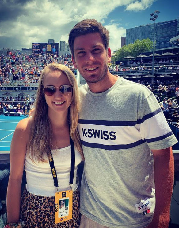Cameron Norrie With Girlfriend Louise Jacobi