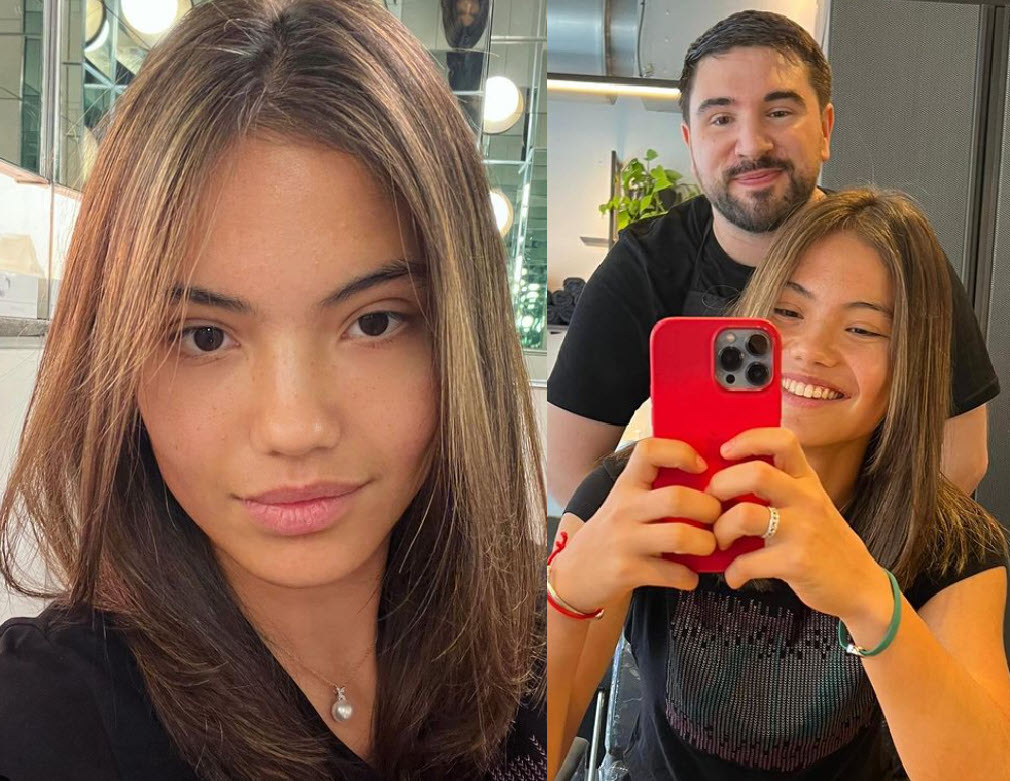 Emma Raducanu changes her hairstyle. PICTURES - Tennis Tonic - News,  Predictions, H2H, Live Scores, stats