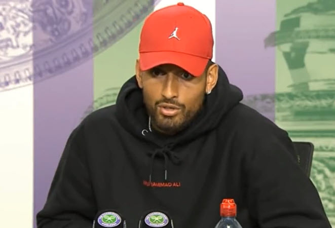 Kyrgios About Djokovic Nadal And Federer