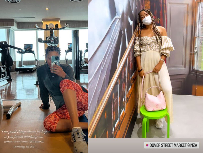 Naomi Osaka In Japan