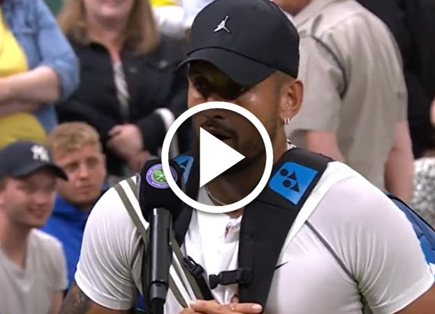 Nick Kyrgios On Stefanos Tsitsipas Nick Kyrgios On Stefanos Tsitsipas