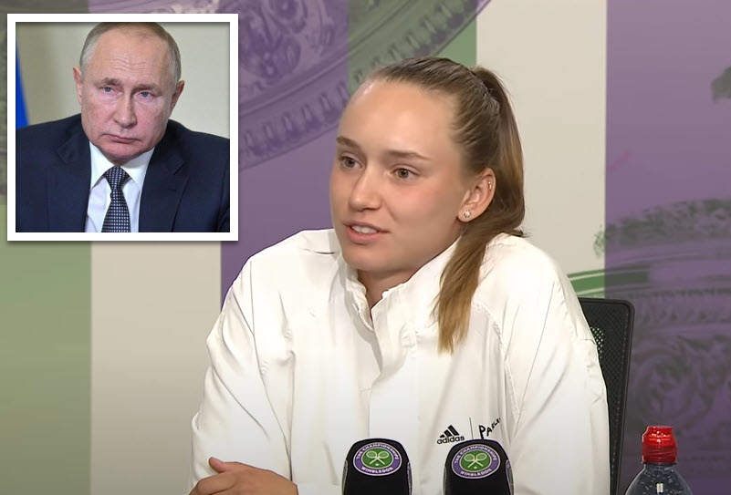 Russian Rybakina Wants The War To End