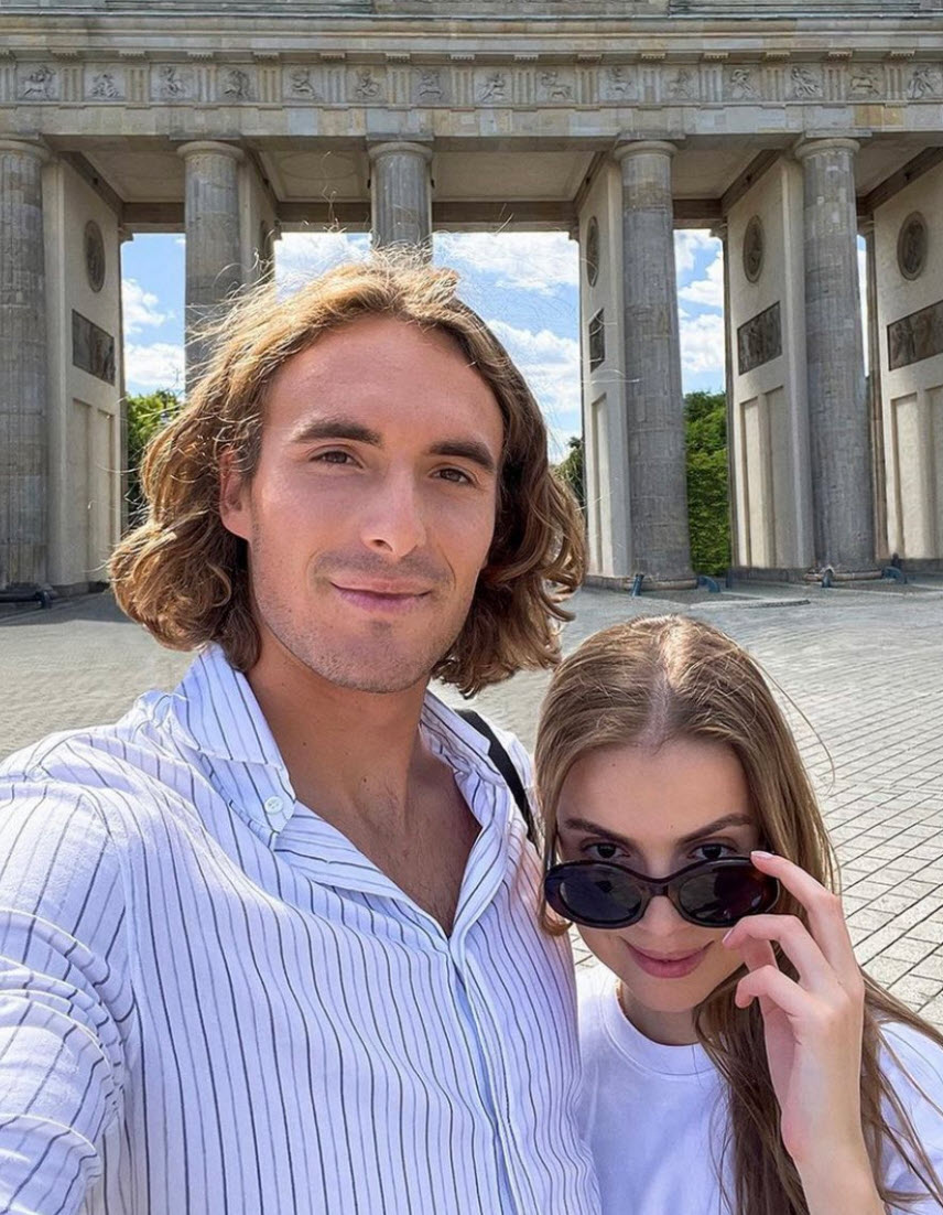 Stefanos Tsitsipas And Girlfriend Theodora Petalas