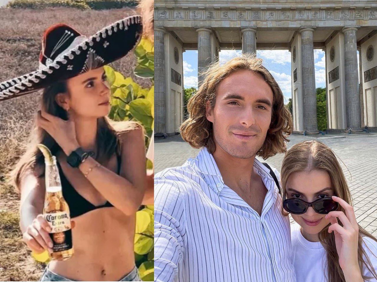 Tsitsipas enjoys special time with girlfriend Theodora while in Berlin