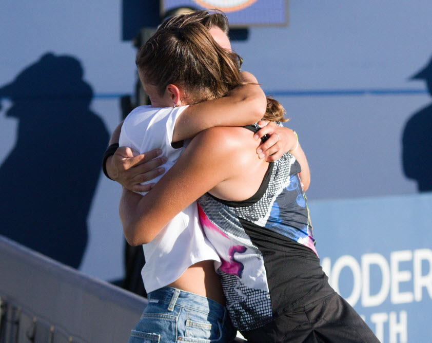 Kasatkina With Her Girlfriend