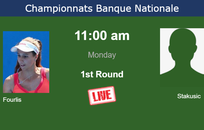 Monday Live Streaming Jaimee Fourlis Vs Marina Stakusic Monday Live Streaming Jaimee Fourlis vs Marina Stakusic