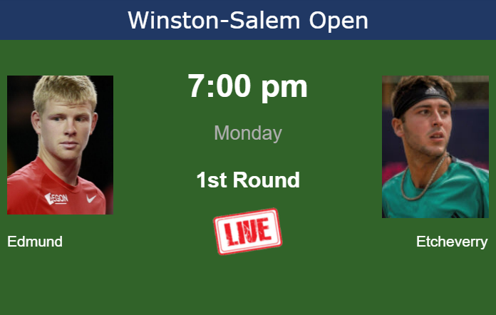 Monday Live Streaming Kyle Edmund vs Tomas Martin Etcheverry