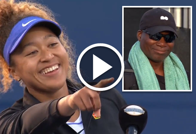 Naomi Osaka delighted to have father back in coaching role