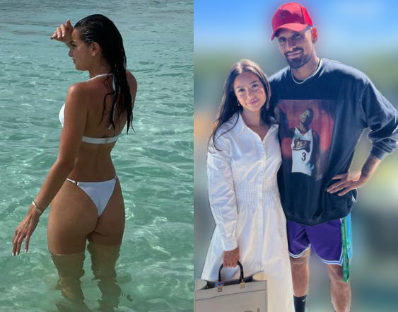 Nick Kyrgios Happy With Girlfriend