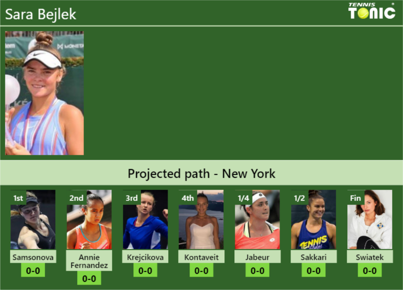 Sara Bejlek Stats info