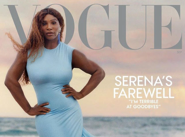 Serena Williams Announces Her Retirement On Vogue Magazine Tennis Tonic News Predictions 4022