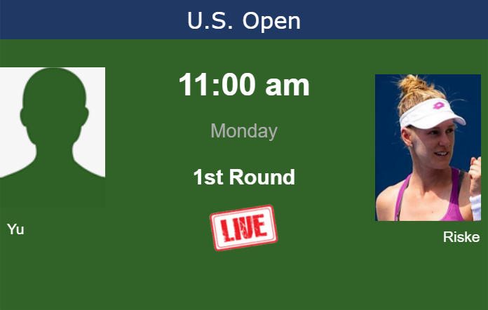 How to watch Yu vs. Riske on live streaming at the U.S. Open on Monday Sunday Live Streaming Eleana Yu vs Alison Riske
