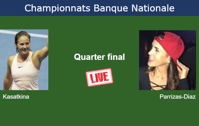 Thursday Live Streaming Daria Kasatkina vs Nuria Parrizas-Diaz