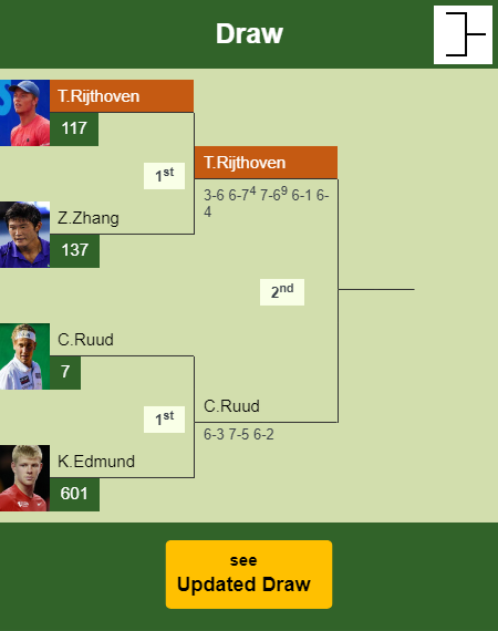 Tim Van Rijthoven Draw info
