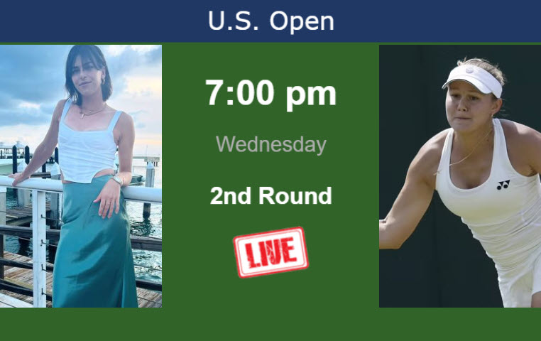 Tomljanovic Vs. Rodina On Live Streaming At The U.s. Open On Wednesday