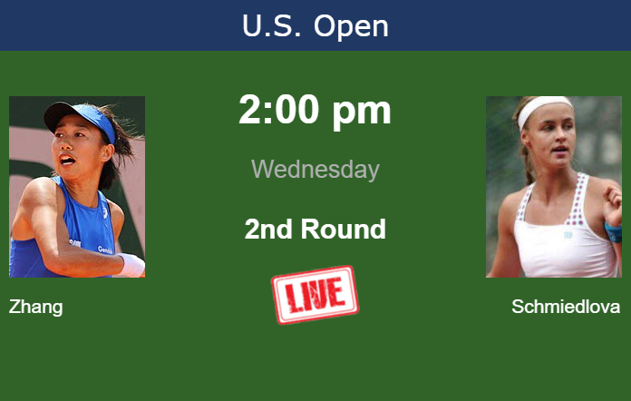 How To Watch Zhang Vs. Schmiedlova On Live Streaming At The U.S. Open ...