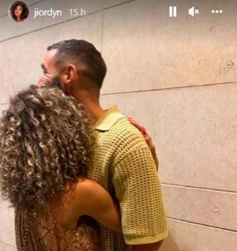 Benzema And Girlfriend Jordan Ozuna