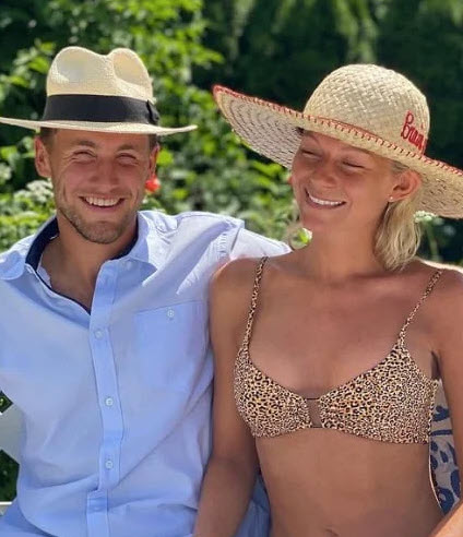 Casper Ruud And His Girlfriend Maria Galligani