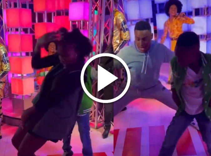 Coco Gauff Dancing With Her Brother In New York Coco Gauff Dancing With Her Brother In New York