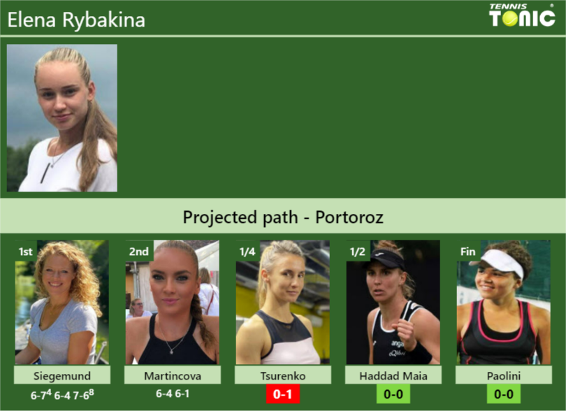 Elena Rybakina Stats info