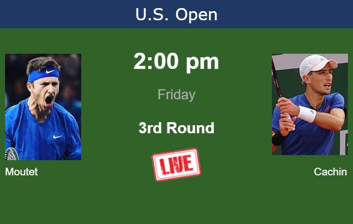 Friday Live Streaming Corentin Moutet vs Pedro Cachin