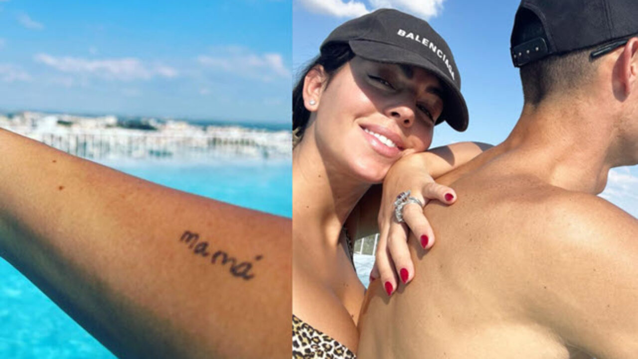 Süßer Schriftzug: Hat Georgina Rodriguez ein neues Tattoo?