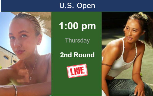 Potapova Vs. Zheng On Live Streaming At The U.s. Open On Thursday Potapova Vs. Zheng On Live Streaming At The U.s. Open On Thursday
