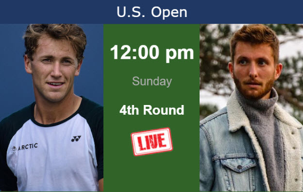 Ruud Vs. Moutet On Live Streaming At The U.s. Open On Sunday