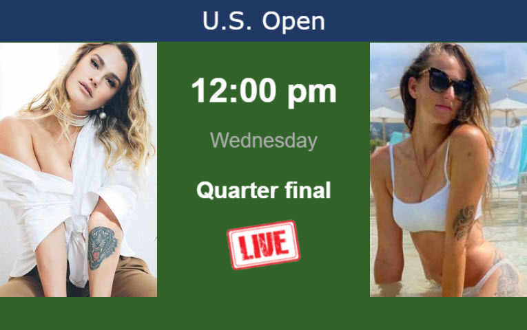 Sabalenka Vs. Pliskova On Live Streaming At The U.s. Open On Wednesday