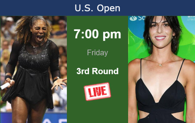 Serena williams us open live online stream