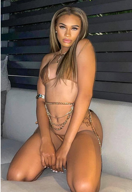 Tiafoe Girlfriend Ayan Broomfield Hot In A Bikini