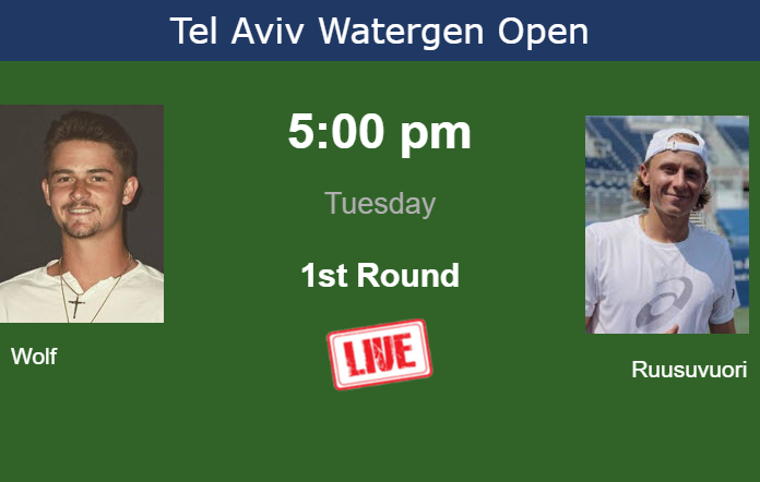 Tuesday Live Streaming Jeff Wolf Vs Emil Ruusuvuori Tuesday Live Streaming Jeff Wolf vs Emil Ruusuvuori