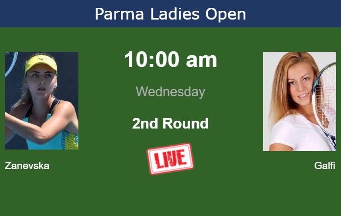 Tuesday Live Streaming Maryna Zanevska vs Dalma Galfi