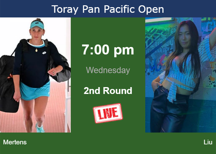 Wednesday Live Streaming Elise Mertens vs Claire Liu