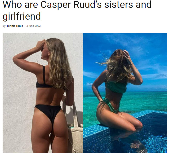 Who Are Casper Ruud’s Sisters And Girlfriend