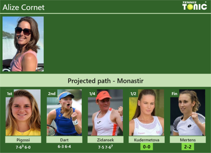 Alize Cornet Stats info